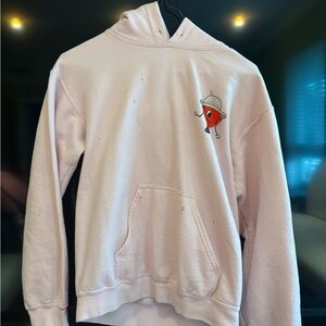 Pink Graphic Hoodie